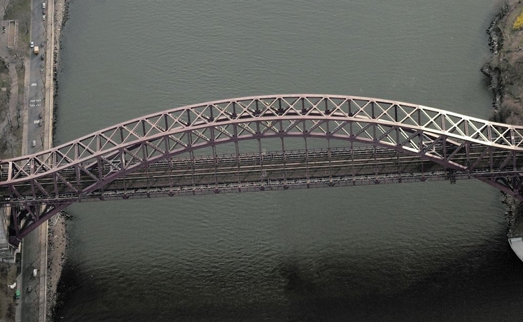 East River Bridges - Hell Gate Bridge - New York Connecting Railroad Bridge: Hell Gate BridgeNew York Connecting Railroad Bridge 6